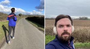 Man, 31, runs and cycles the length of six marathons to raise money for suicide prevention charity