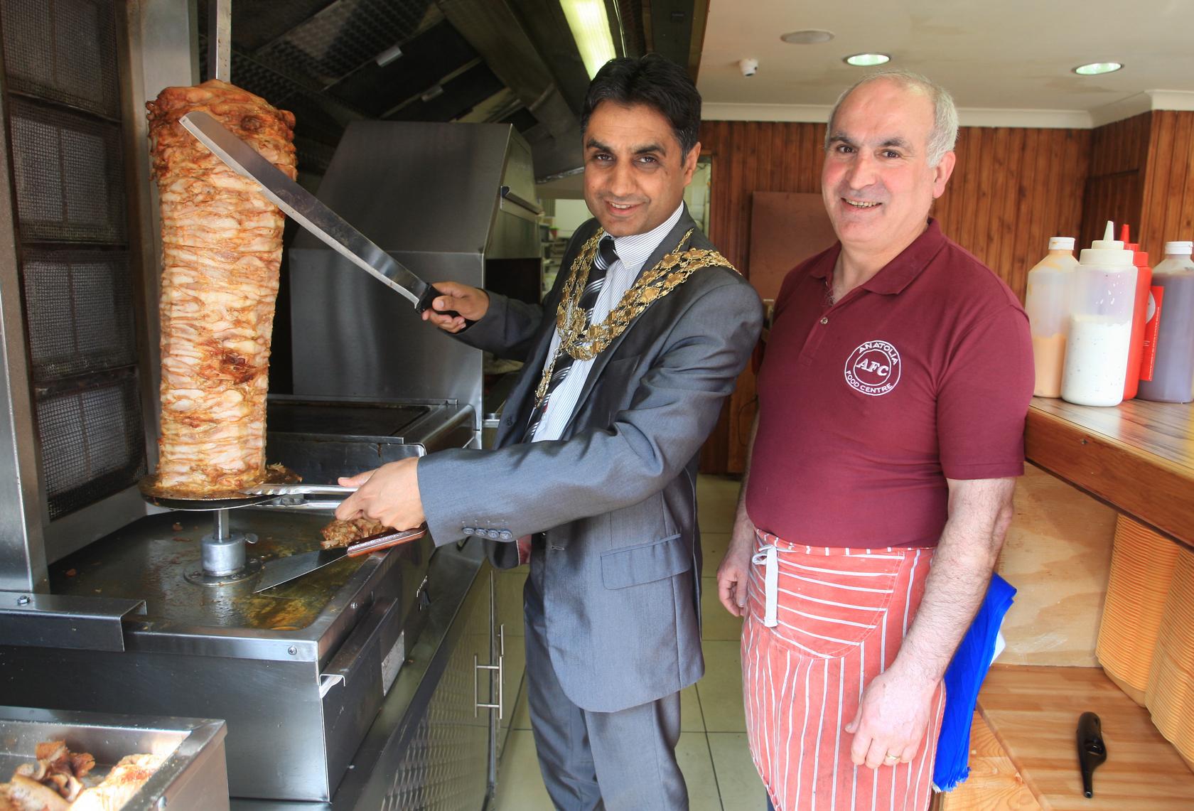 Mayor Helps Launch New Kebab Shop As Shop Owner Diversifies Bucks Free Press